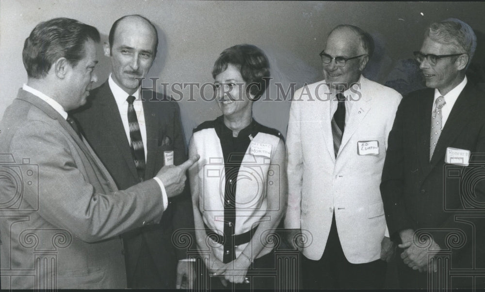 1970 Press Photo Jefferson County Alabama Republican Committee- Historic Images