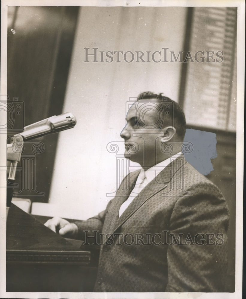 1959 Press Photo Representative John Guthrie, Politician- Historic Images