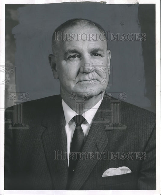 1965 Press Photo R. C. (Cherry) Foster, Gordons Transports, Incorporated