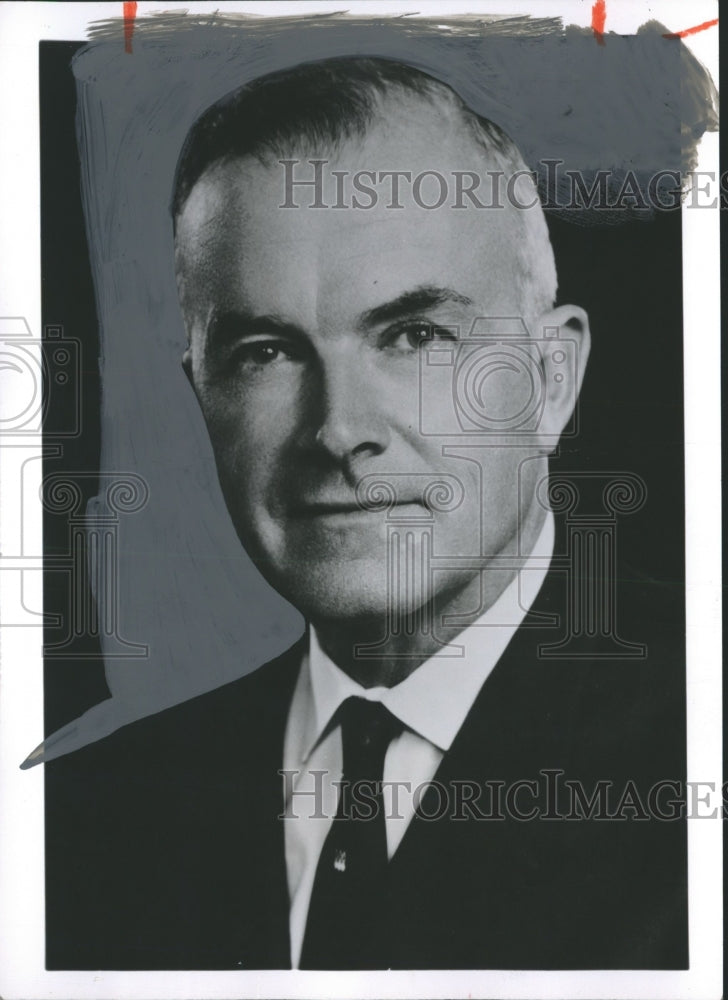 1966 Press Photo Ewart W. Goodwin, President of Mortgage Bankers Association- Historic Images