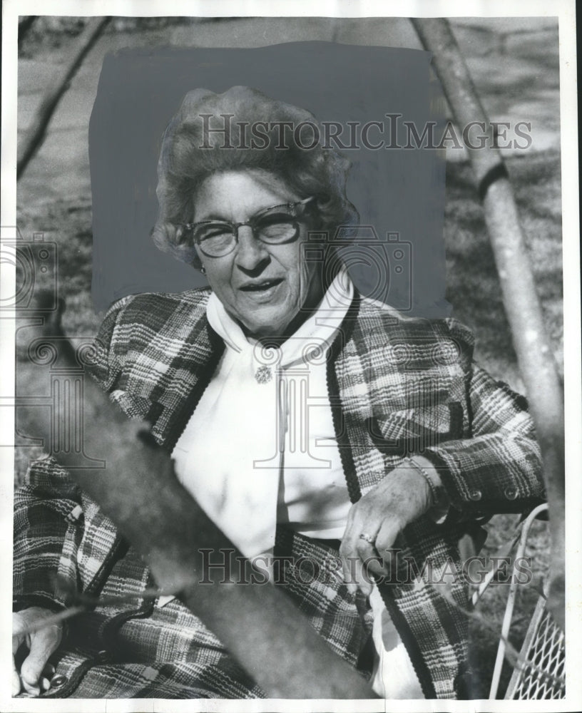 1972 Press Photo Mrs. E. S. Fuller, State President of AFWC- Historic Images