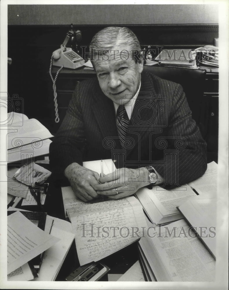 1980 Press Photo Bert Halton, Federal Judge Nominee - abno05092 - Historic Images