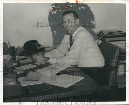 1967 Press Photo Dr. John McKee, Director, Draper Prison's Experimental Project