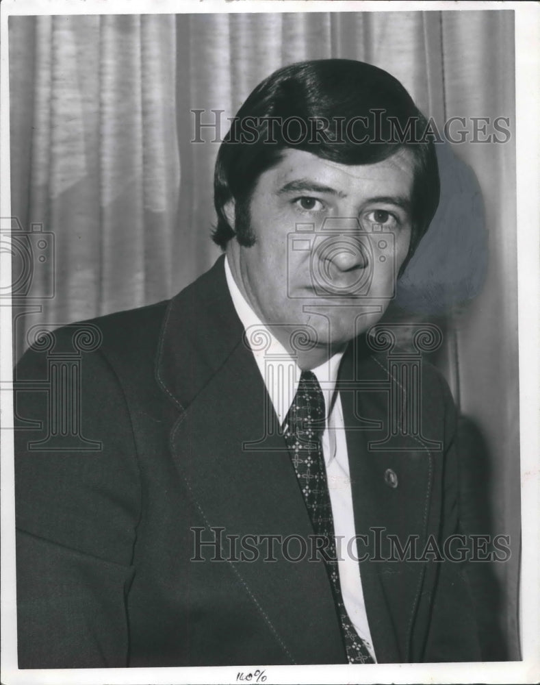 1974 Press Photo Dave Headrick, Candidate for Madison County Sheriff - abno06940 - Historic Images