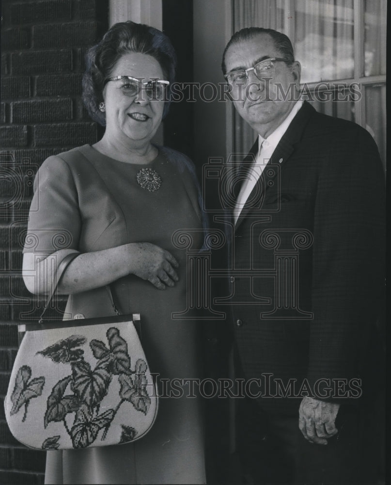 1969 Press Photo Mr. and Mrs. Virgil Jackson of the Scribblers- Historic Images