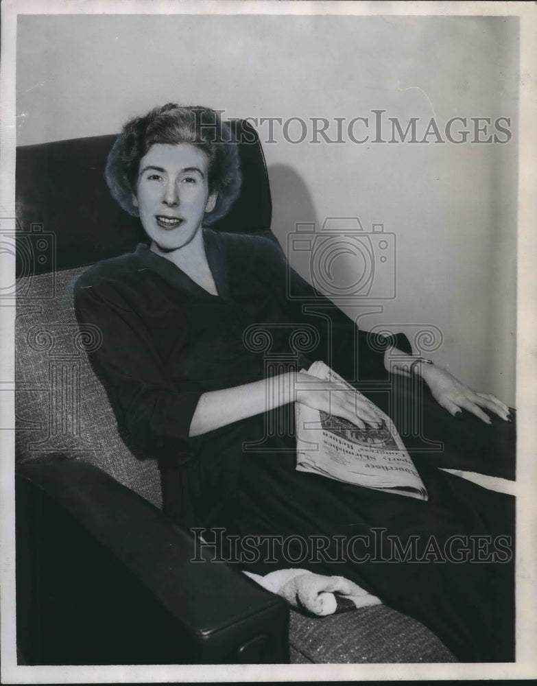 1959 Press Photo Mrs. Roy Marcato, Wife of state Publicity Chief - abno07654 - Historic Images