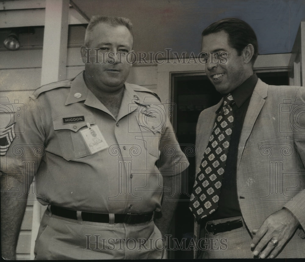 1970 Press Photo Master Sergeant William Higdon at Hearing - abno08872