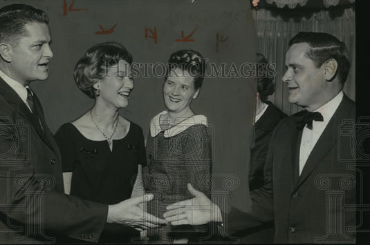 1965 Press Photo Medical College reception, Birmingham, Alabama - abno08986 - Historic Images