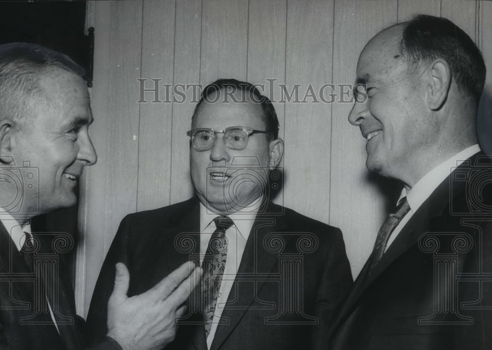 1970 Press Photo Sports Officials J.L. Nolen, Mutt Reynolds, J.T. Green - Historic Images