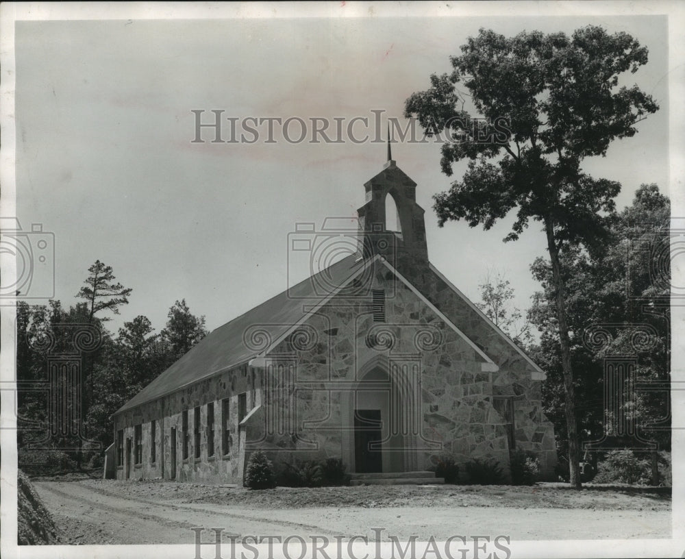 1958 Press Photo Methodist church, Bessemer, Alabama, Glenn Hills- Historic Images