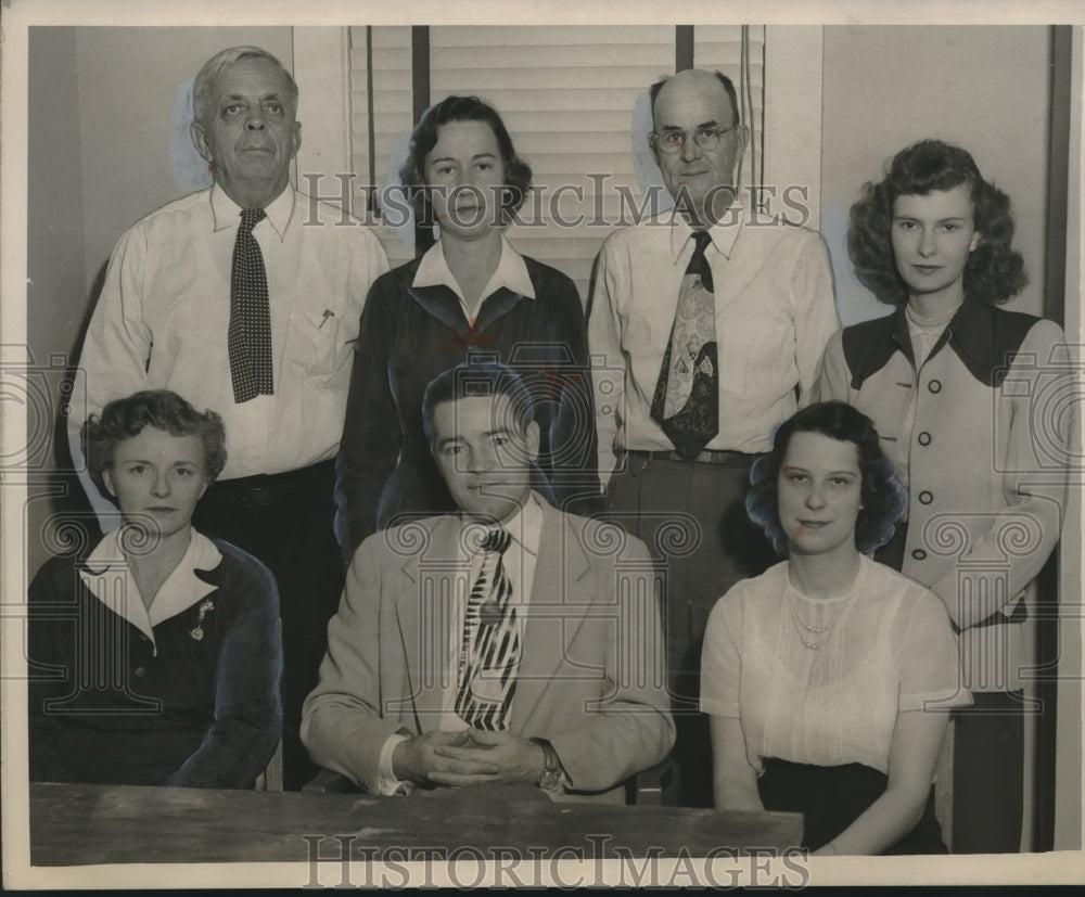 1953 Press Photo Dr. W. B. Mims Jr., Health Officer Russell County, Alabama