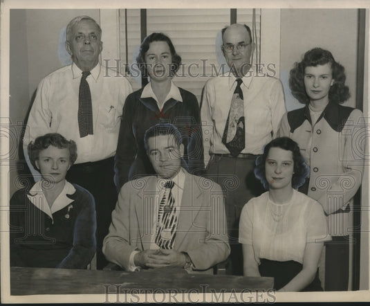 1953 Press Photo Dr. W. B. Mims Jr., Health Officer Russell County, Alabama