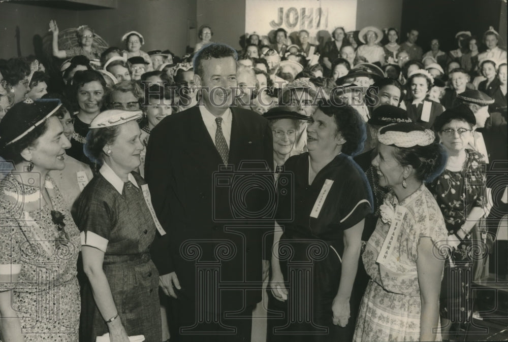 1954 Press Photo Alabama Congressman John Sparkman- Historic Images