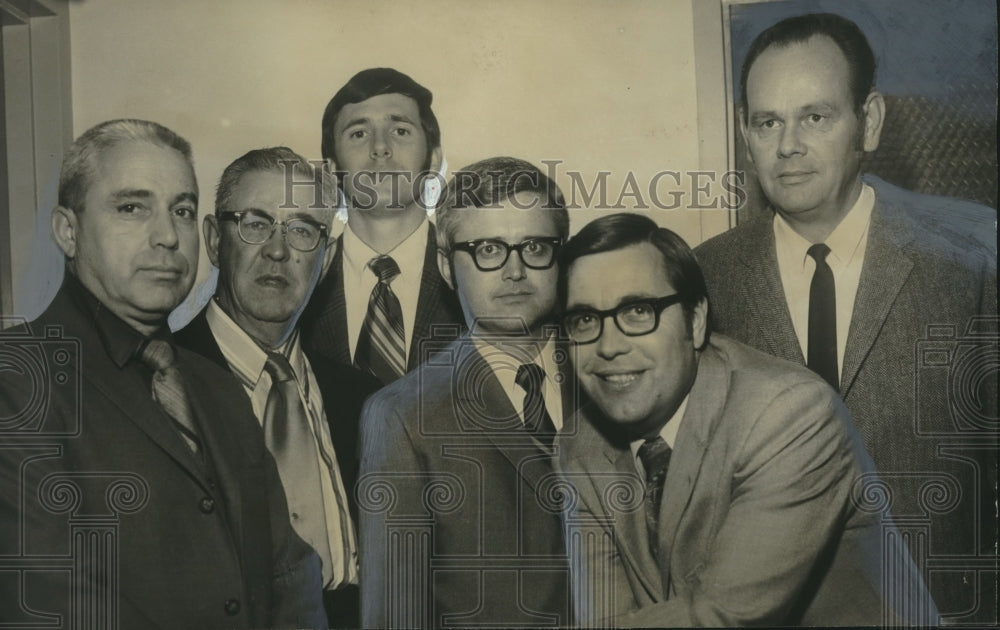 1971 Press Photo New Officers for Birmingham Amateur Softball Association - Historic Images