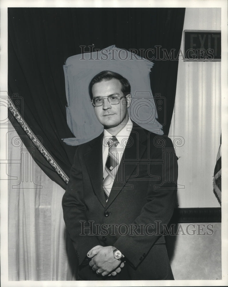 1976 Press Photo George Stewart, Director, Central Public Library, Birmingham - Historic Images