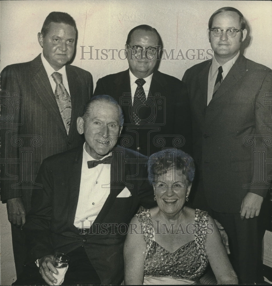 1973 Press Photo Dr. & Mrs. William Thuss and their three sons - abno11507 - Historic Images