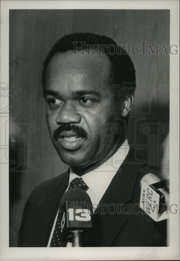 1985 Press Photo Alabama-Birmingham Racing Commission member James Parker. - Historic Images