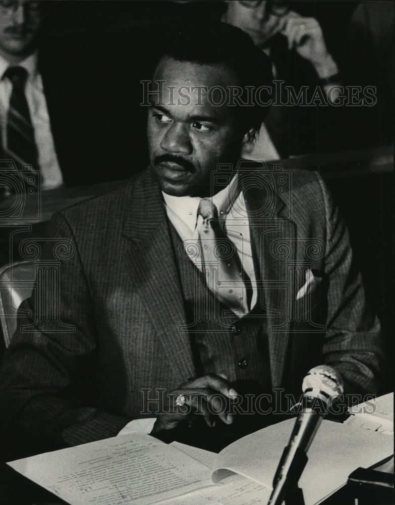 1984 Press Photo Alabama-Birmingham Horse Racing Commission member James Parker. - Historic Images