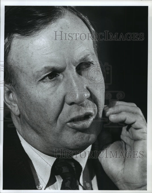 1991 Press Photo Alabama-Auburn football Pat Dye. - abns00958 - Historic Images