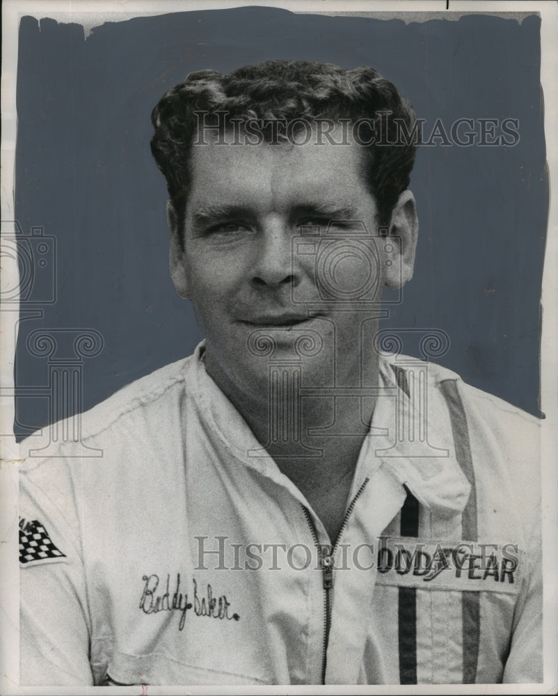 1971 Press Photo Stock car driver, Buddy Baker - abns01209 - Historic Images