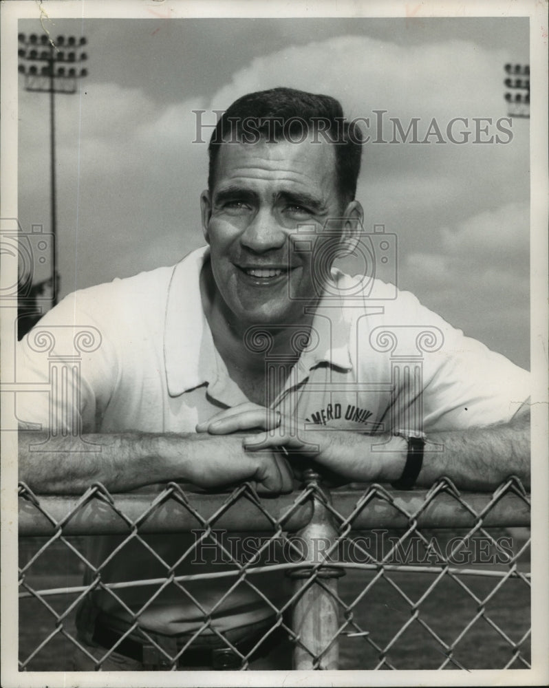 1968 Press Photo Alabama-Samford University football John Lee Armstrong. - Historic Images