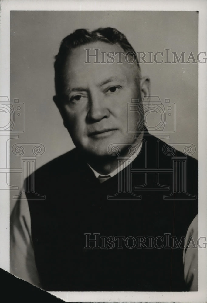 1956 Press Photo Alabama's former head football, Harold "Red" Drew. - abns01413 - Historic Images