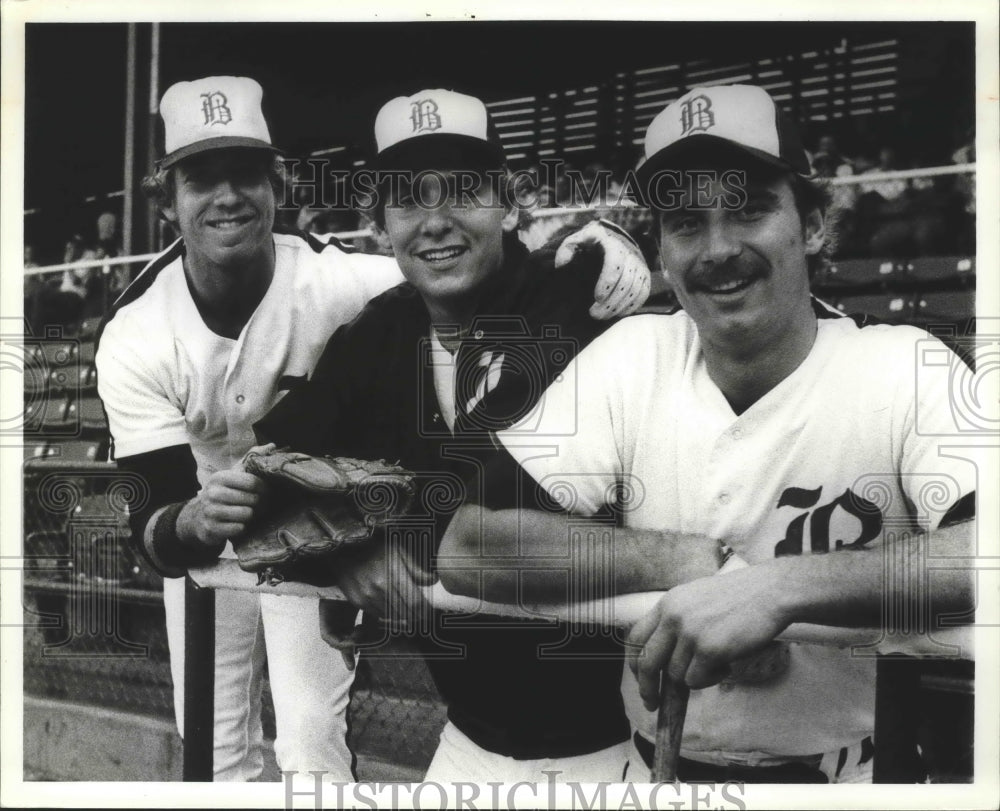 1981 Press Photo Alabama-Birmingham Barons&#39; playing in All Star baseball game - Historic Images