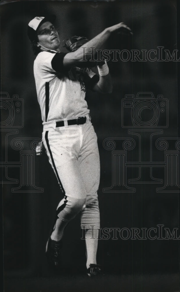 1983 Press Photo Birmingham Barons Baseball Team Player Infielder Ray Borucki - Historic Images