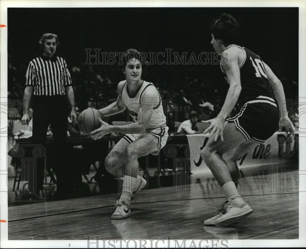 1981 Press Photo Alabama-Birmingham Murry Bartow, California-Chico Joe DelBene - Historic Images