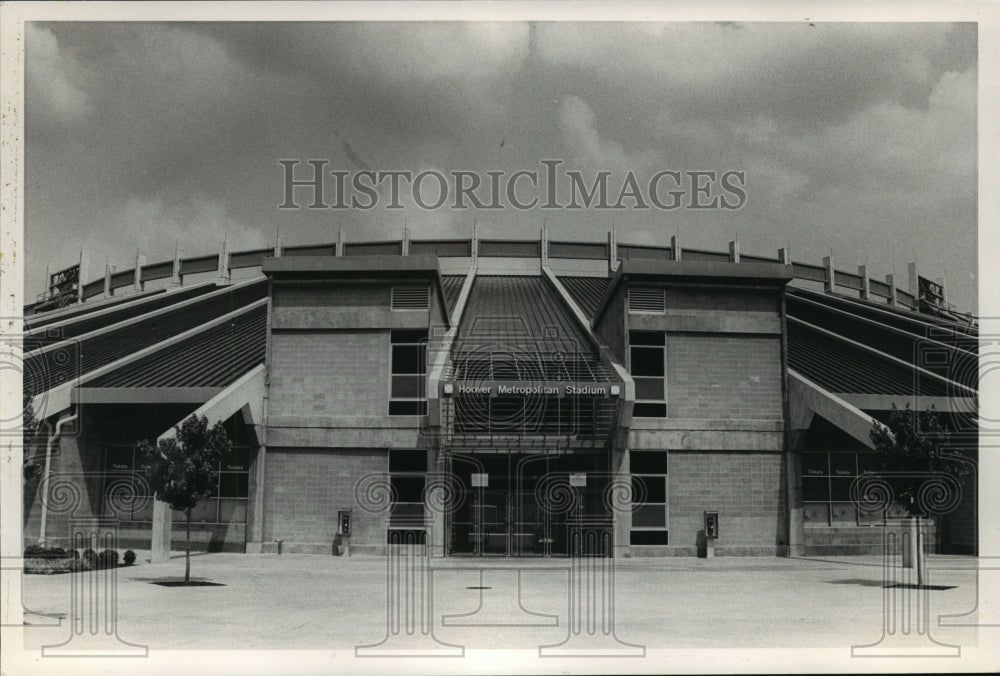 1990 Press Photo New Hoover Metropolitan Baseball Stadium In Hoover Alabama - Historic Images