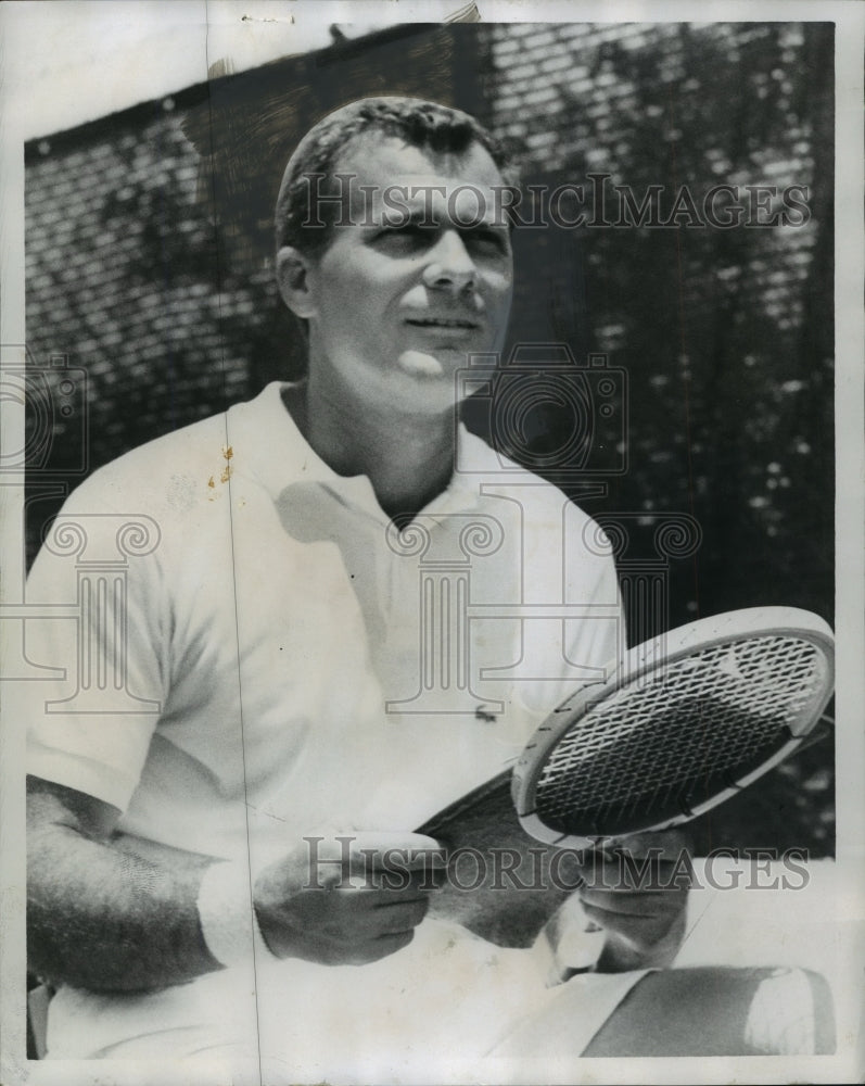 1961 Press Photo Nationally-Ranked Birmingham Tennis Player Leslie Longshore - Historic Images