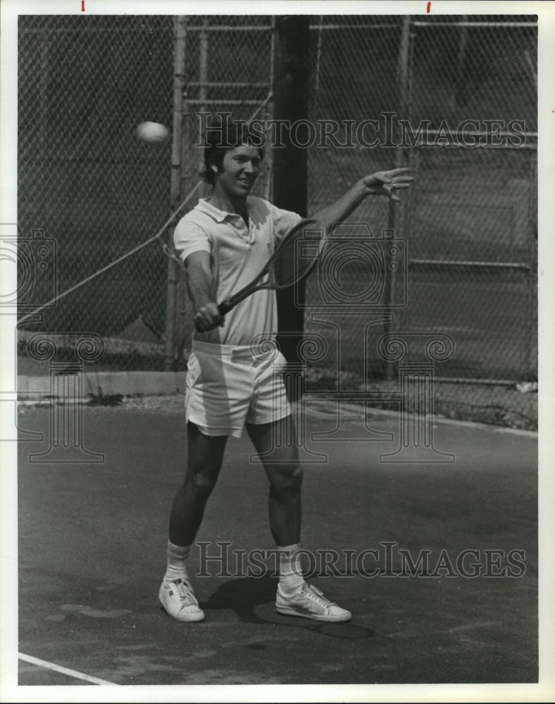 1979 Press Photo Green Valley Country Club Tennis Professional Randy Hauser