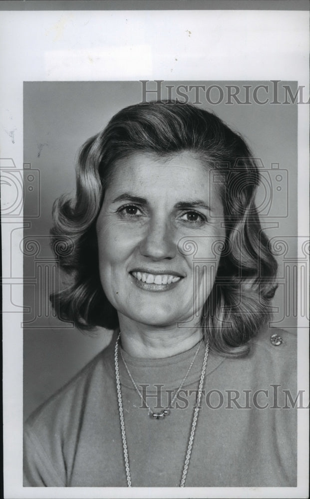 1977 Press Photo Greater Birmingham Convention And Visitors Bureau Martha Godsey - Historic Images