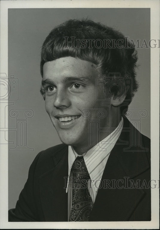 1977 Press Photo Hillery Honeycutt, Football Player Of Auburn University Team - Historic Images