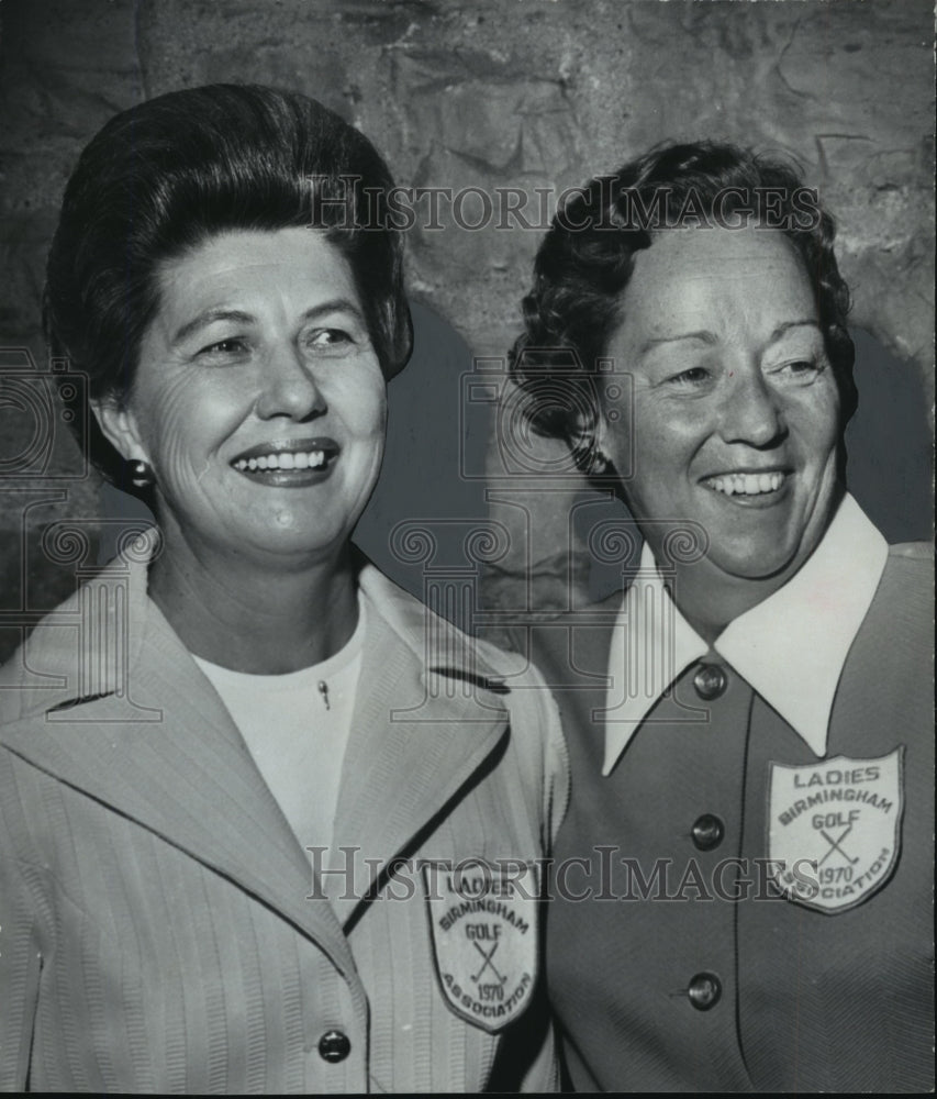 1973 Press Photo Ladies Birmingham Golf Association&#39;s Mrs. Graham, Mrs. Upchurch - Historic Images