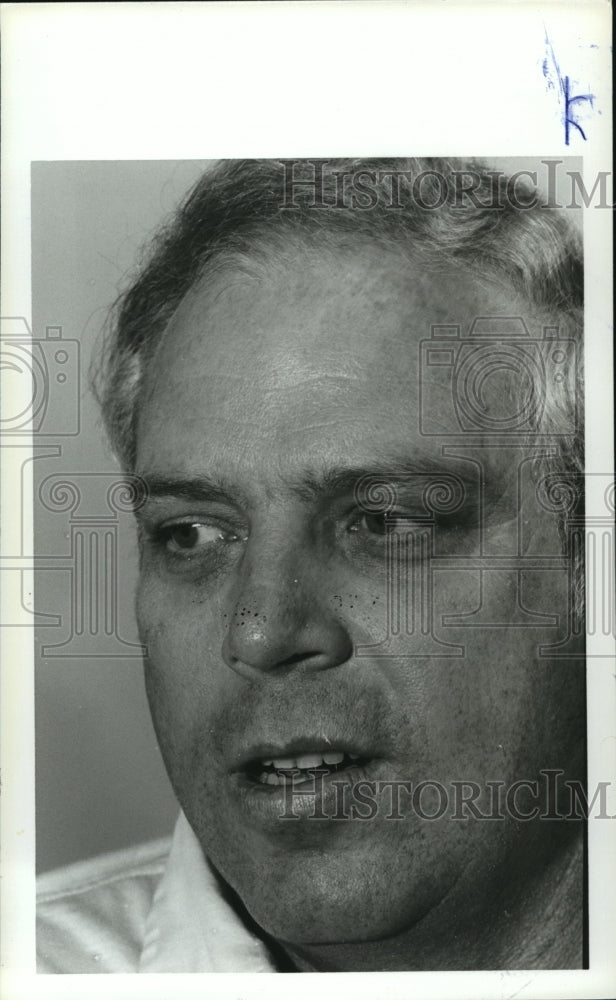 1981 Press Photo Florida State University Athletic Director Cecil Ingram, Sr. - Historic Images