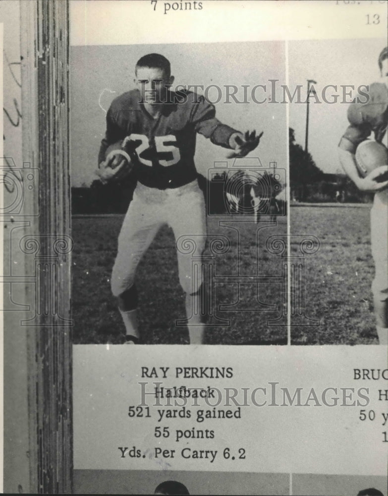 1982 Press Photo Old Football Playing Picture Of Alabama Coach Ray Perkins - Historic Images