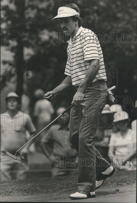 1984 Press Photo Johnnie Hammond At Professional Golfers Association Tournament- Historic Images