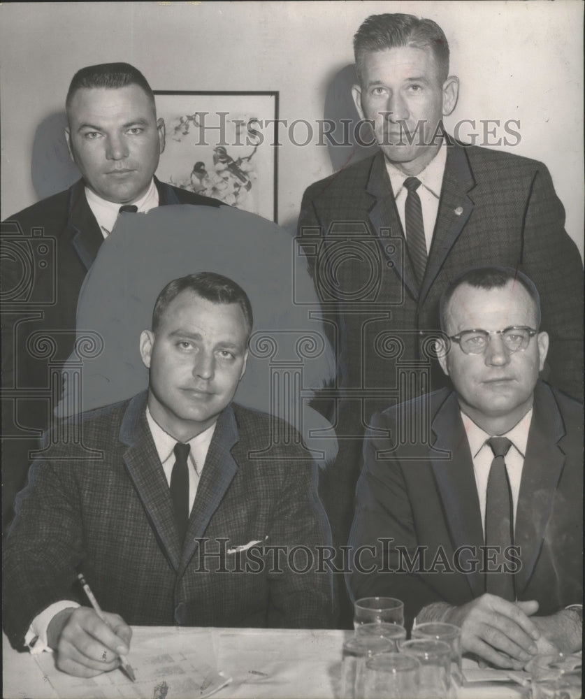 1962 Press Photo North Coaches For Alabama North-South High School Football Game - Historic Images