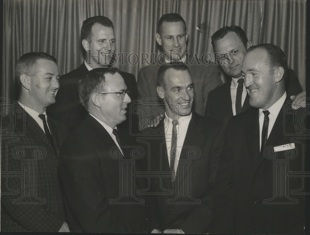 1962 Press Photo High School Football Coaches, Birmingham City Athletic Director - Historic Images