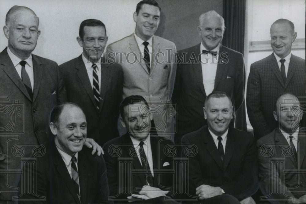 1967 Press Photo Southeastern Conference basketball coaches and officials meet- Historic Images