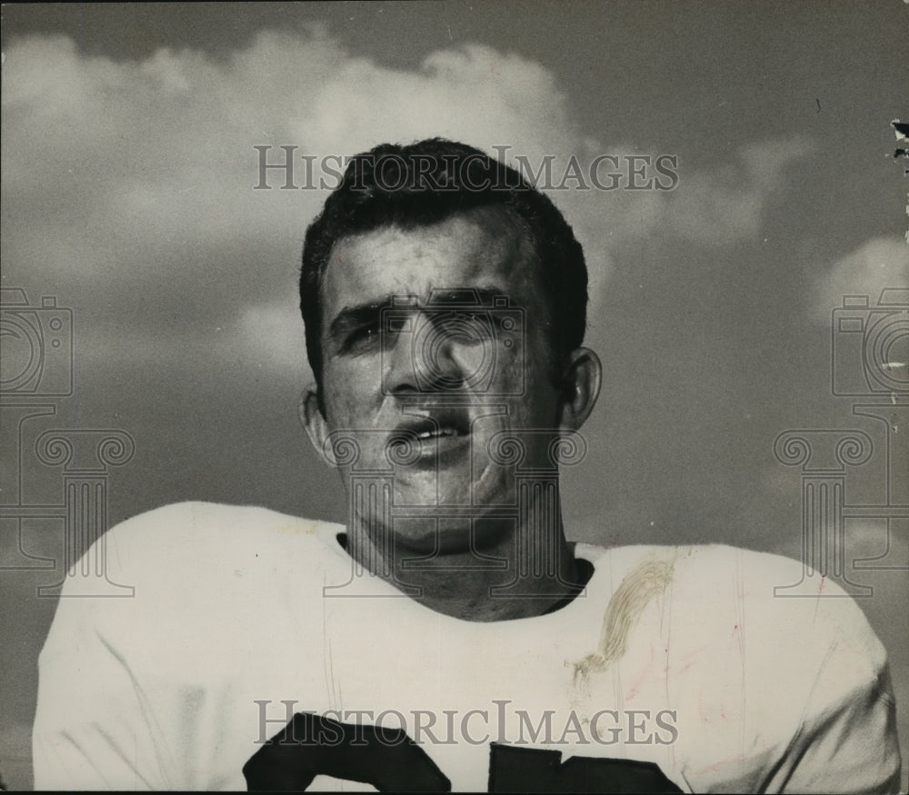 1950 Press Photo Tom Banks, Auburn Guard, Football Player - abns06044 - Historic Images