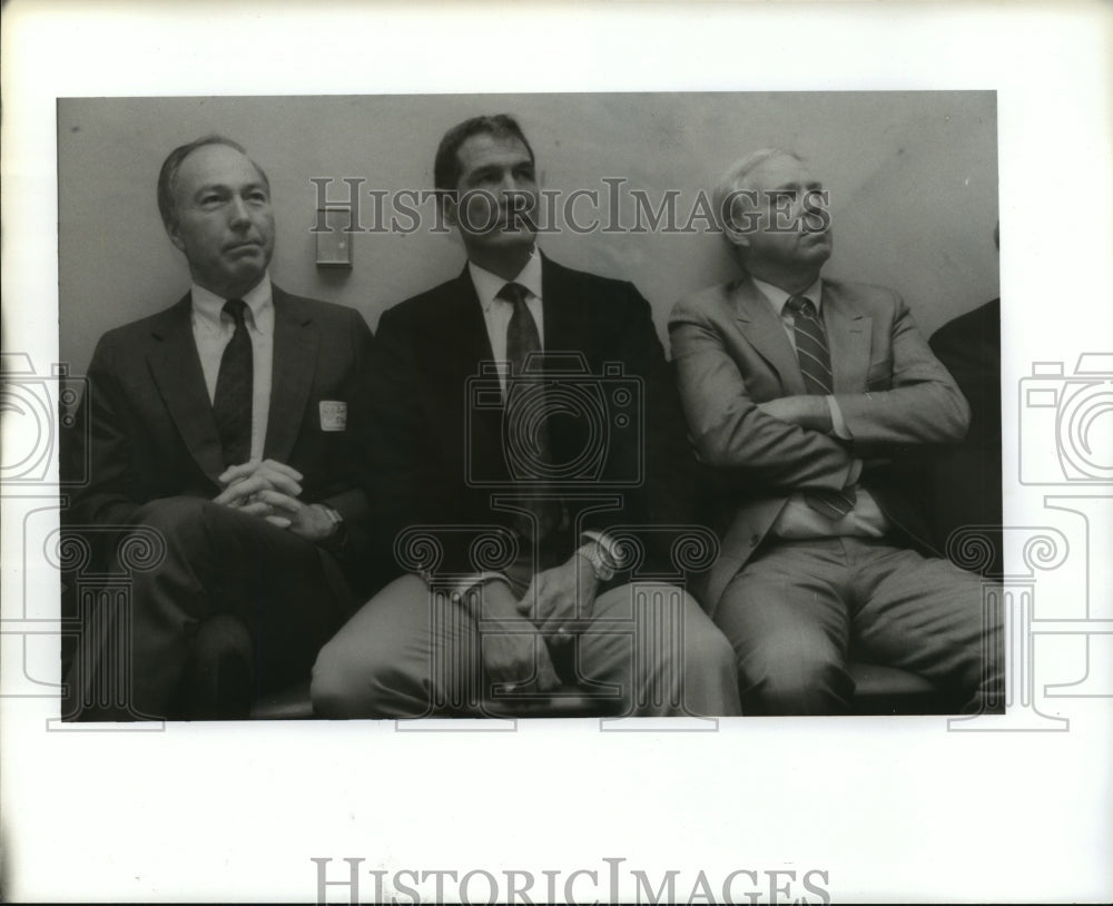 1990 Press Photo Gene Stallinge &amp; others - abns06138 - Historic Images