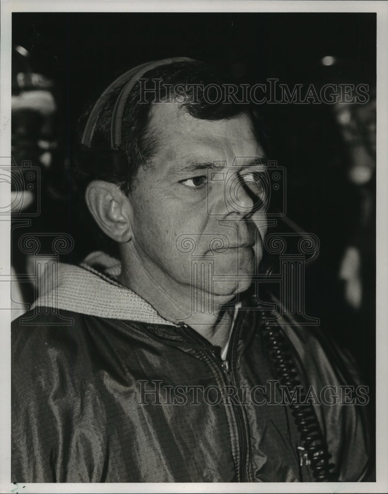 1989 Press Photo Head Tarrant Football Don Hannah - abns06517 - Historic Images