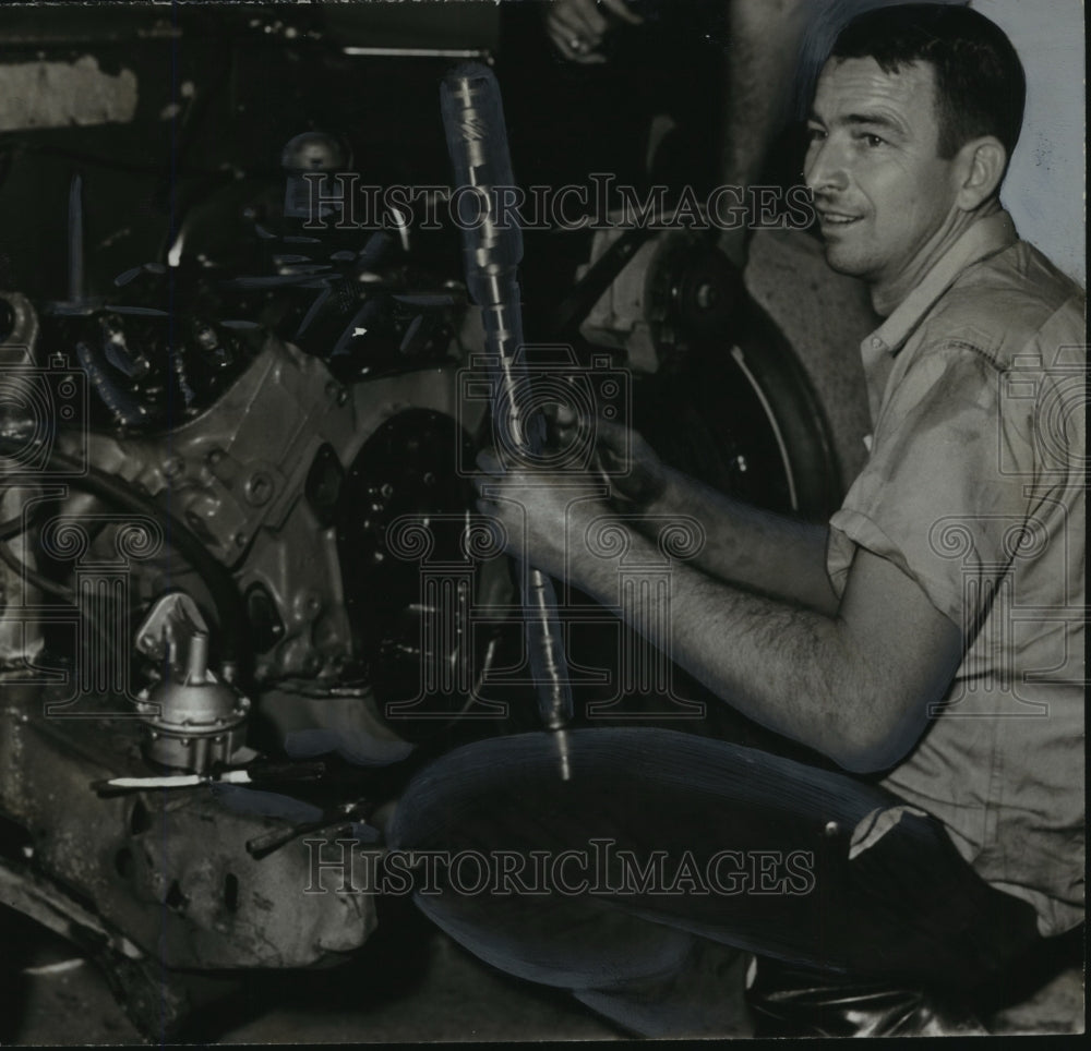 1967 Press Photo Eddie Allison, NASCAR Grand National Circuit - abns06615 - Historic Images