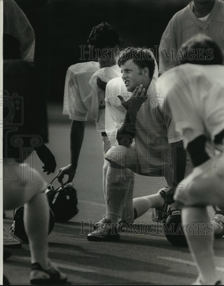 1982 Press Photo Rocky Colburn, football player - abns06651 - Historic Images