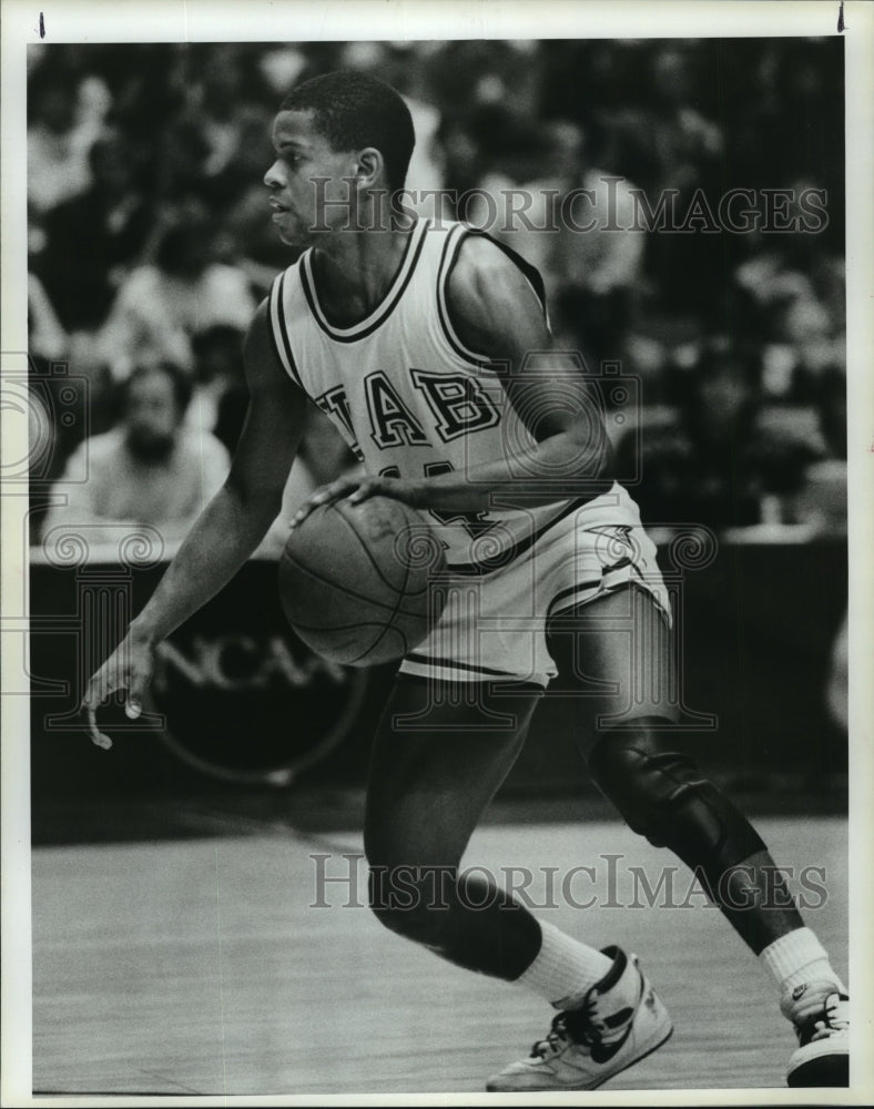Press Photo University of Alabama - Steve Mitchell, Basketball Player- Historic Images