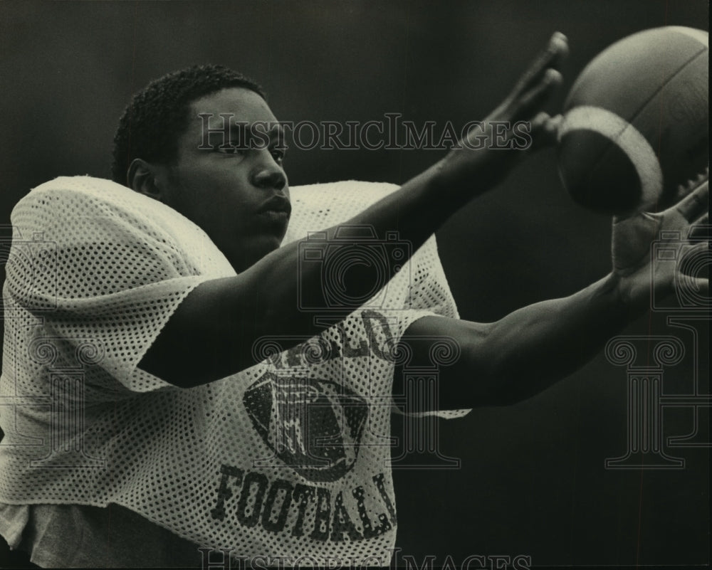 1983 Press Photo Montevallo High School - Barry Worhty, Player of the Week- Historic Images