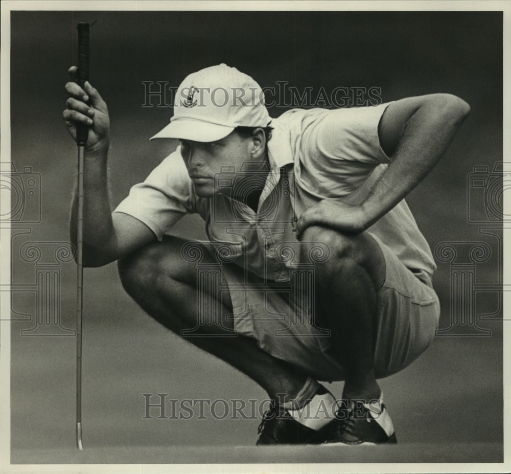 1989 Press Photo John Wright, Amateur Golf Tournament Winner - abns07364 - Historic Images