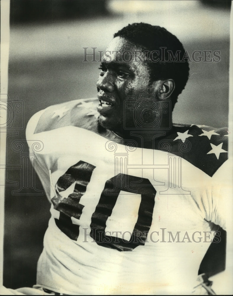 1978 Press Photo South Football Player Charlie Williams grimaces in pain - Historic Images